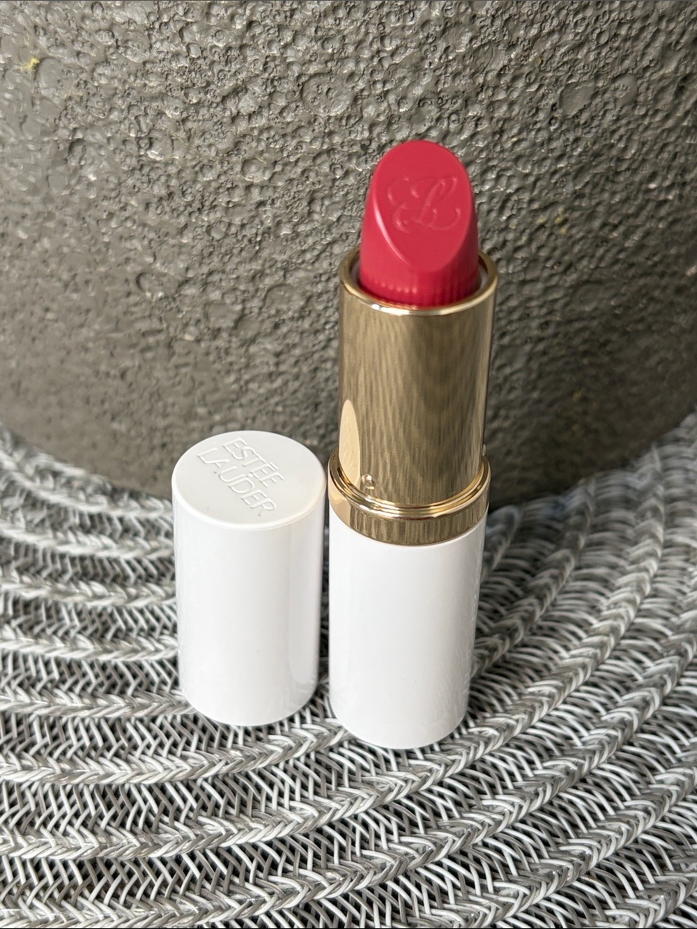 ❤️$16 NWT Estee Lauder #420 Rebellious Rose Pure Color Lipstick Creme 3.5g